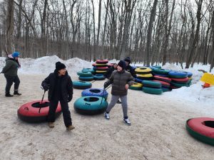 Snow tubing 11