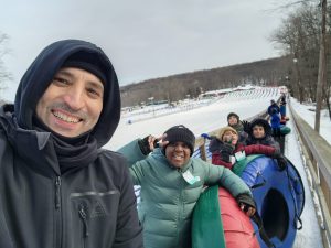 Snow tubing 9