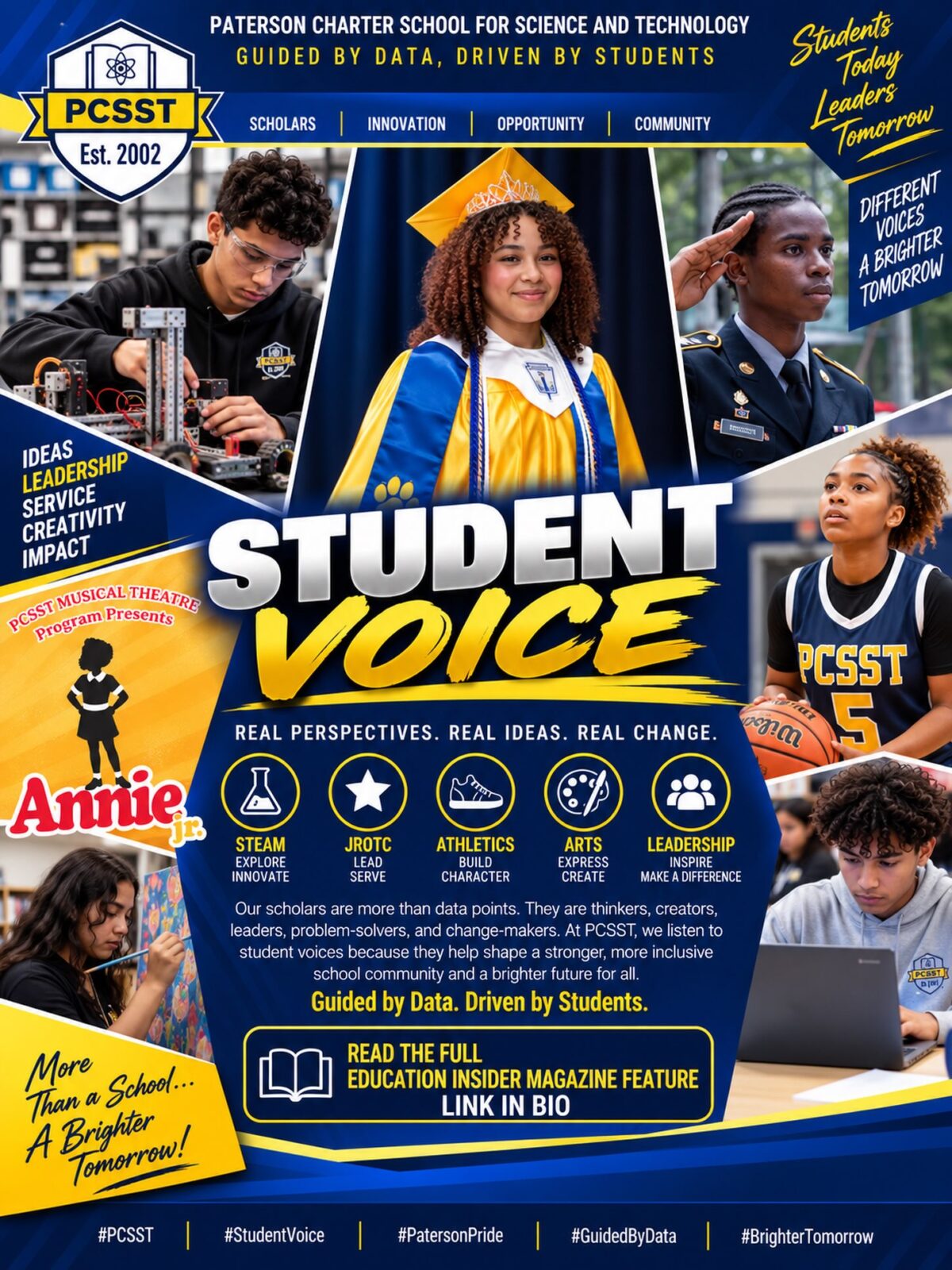 🦁💙💛 STUDENT VOICE: REAL PERSPECTIVES.